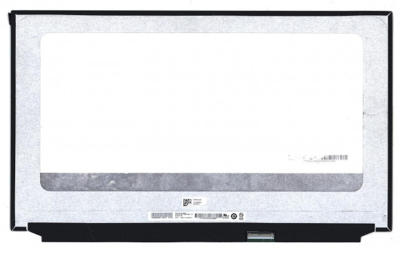 Матрица (экран) для ноутбука B173ZAN03.0, 17.3", 3840x2160, 40 pin, LED, Slim, матовая