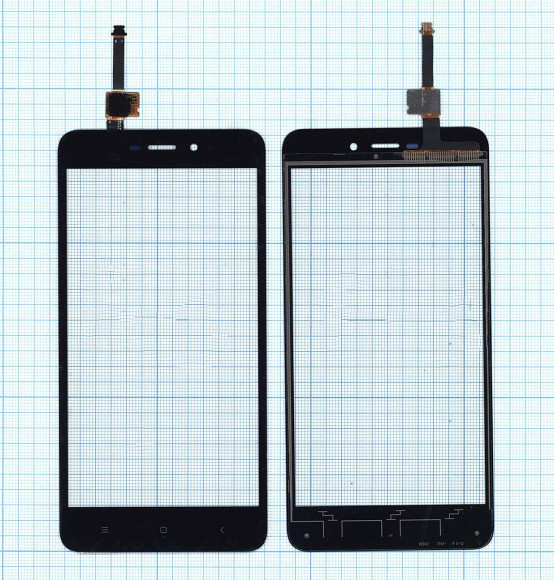 Сенсорное стекло (тачскрин) для Xiaomi Redmi 4A, черный