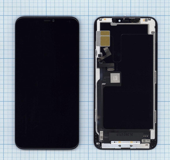 Модуль (матрица + тачскрин) для Apple iPhone 11 Pro Max (INCELL (TFT) JL), черный