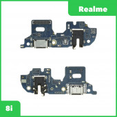 Системный разъем (разъем зарядки) для Realme 8i, микрофон Системный разъем (разъем зарядки) для Realme 8i, микрофон