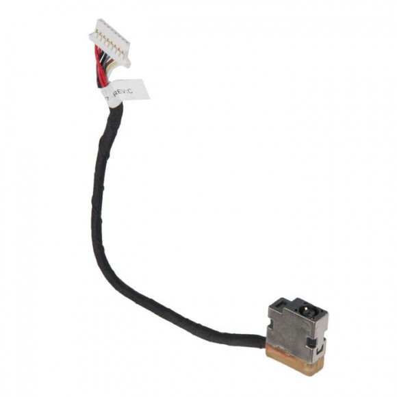 Разъем питания (зарядки) для ноутбука HP 15-Ac010nr, 15-Ac000, 799736-F57, с кабелем, длина 9 см
