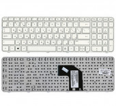 Клавиатура для ноутбука HP Pavilion G6-2000 белая, с рамкой