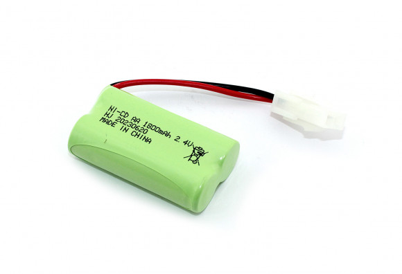 Аккумулятор Ni-Cd 2.4V 1800mah AA Flatpack разъем 5559 plug