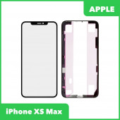 Стекло для переклейки дисплея Apple iPhone XS Max в сборе с OCA пленкой, черный