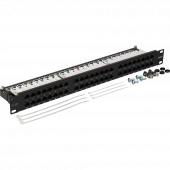 Патч-панель TWT 48 портов, UTP, кат.6, 1U Патч-панель TWT 48 портов, UTP, кат.6, 1U