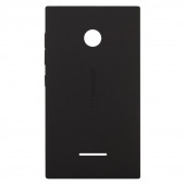 Задняя крышка корпуса для Nokia Lumia 532, черная Задняя крышка корпуса для Nokia Lumia 532, черная