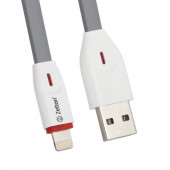 USB кабель Zetton USB SyncCharge Flat Slim TPE Data Cable USB to Lightning плоский пластиковые разьемы (серый) ZTUSBFSTGYA8 USB кабель Zetton USB SyncCharge Flat Slim TPE Data Cable USB to Lightning плоский пластиковые разьемы (серый) ZTUSBFSTGYA8