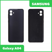 Задняя крышка для Samsung Galaxy A04 SM-A045 (черный) Задняя крышка для Samsung Galaxy A04 SM-A045 (черный)