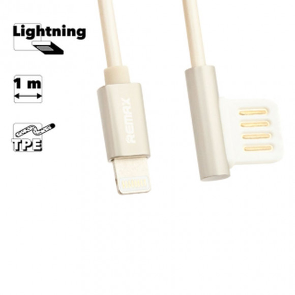 USB кабель Remax Emperor Series Cable RC-054i для Apple 8-pin, золотой