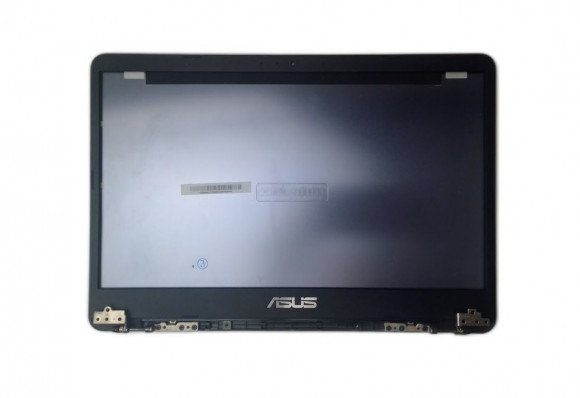 Крышка матрицы Asus VivoBook X411 с рамкой, в сборе с петлями, фиолетовая Крышка матрицы Asus VivoBook X411 с рамкой, в сборе с петлями, фиолетовая