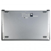 Поддон (нижняя крышка корпуса) для ноутбука Asus X431F, X431FA серебристый
