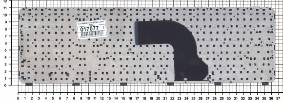 Клавиатура для ноутбука HP Pavilion DV7-7000, черная с рамкой