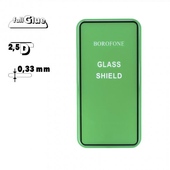Защитное стекло Borofone E. S. F. S. S. T. G. 2.5D для Huawei P40 0.33 мм, черное