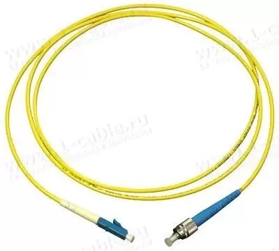 Патч-корд оптический TWT, PVC, симплексный, LC/UPC-FC/UPC, SM OS2, 10 м, TWT-LC-FC/SU-10