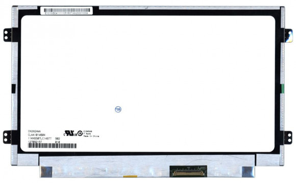 Матрица (экран) для ноутбука CLAA101WB04 10.1", 1366x768, 40 pin, LED, Slim, матовая