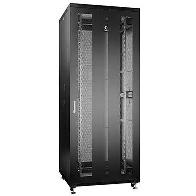 Cabeus ND-05C-42U80/100-BK Шкаф монтажный телекоммуникационный 19" напольный для распределительного и серверного оборудования 42U 800x1000x2055mm (ШхГ