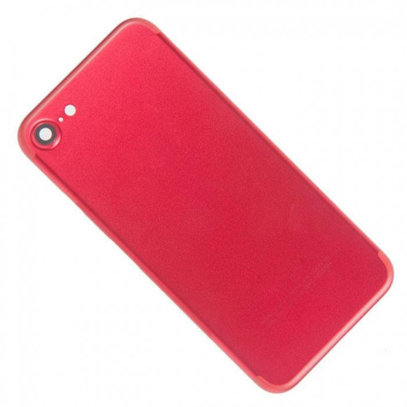Корпус для iPhone 7 красный царапина