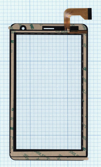 Сенсорное стекло (тачскрин) для Irbis TZ728 черное Сенсорное стекло (тачскрин) для Irbis TZ728 черное