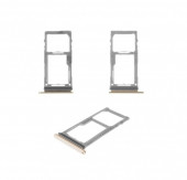 Держатель (лоток) SIM-карты для Samsung Galaxy S10 Lite (G770F), серебряный