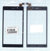 Сенсорное стекло (тачскрин) для Highscreen Thor, черный Сенсорное стекло (тачскрин) для Highscreen Thor, черный