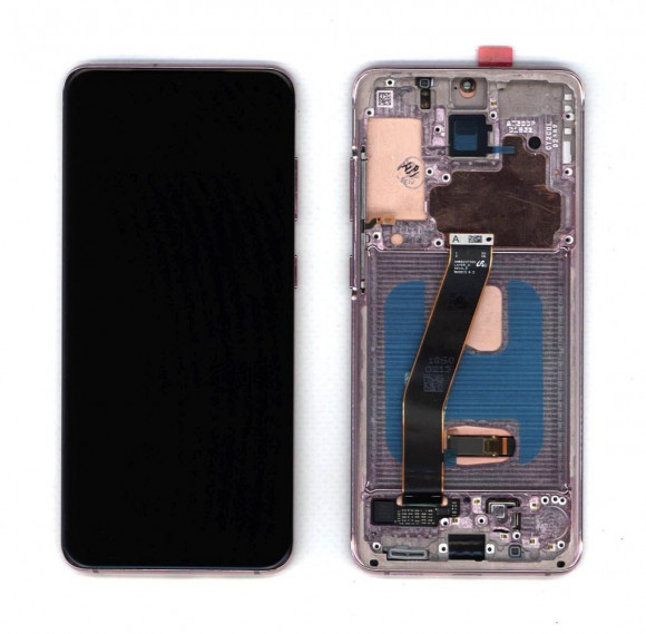 Дисплей для Samsung Galaxy S20 SM-G980F розовый