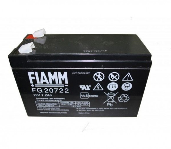 Аккумуляторная батарея FIAMM FG20722, 12В, 7.2Ач