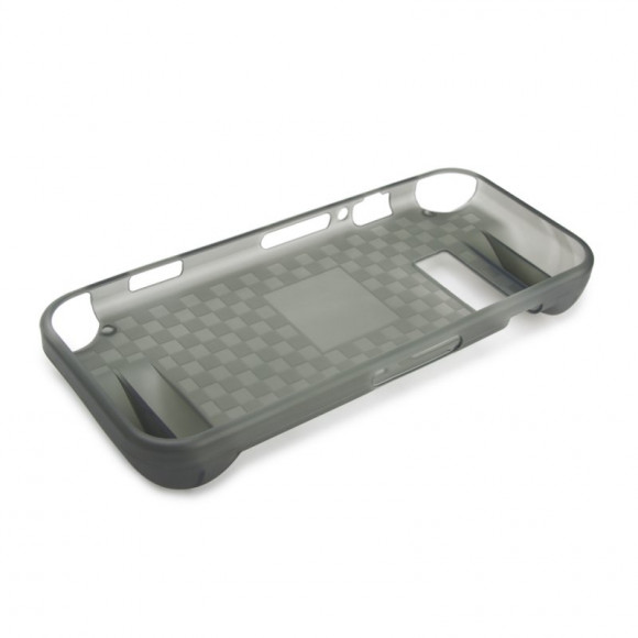 Чехол кейс для Nintendo Switch TPU Case SND-406 (прозрачный черный)
