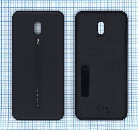 Задняя крышка корпуса для Xiaomi Redmi 8A, черная