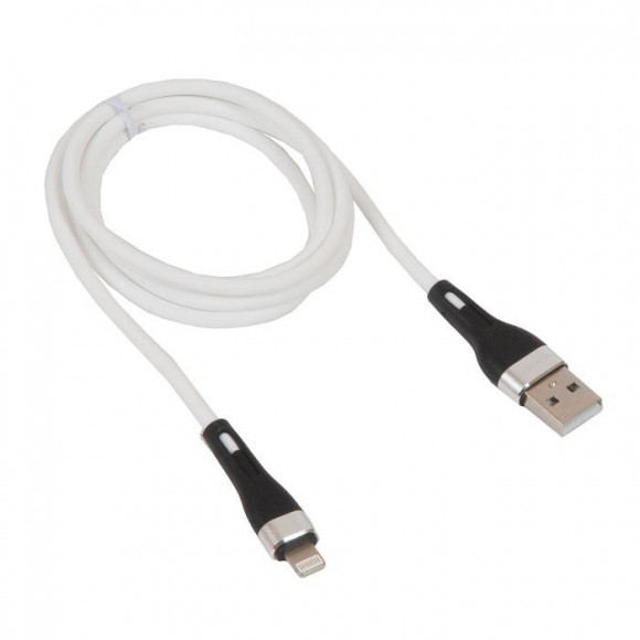 Кабель USB BOROFONE BX46 Rush USB - Lightning, 2.4А, 1 м, белый