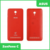 Задняя крышка корпуса для Asus ZenFone C (ZC451CG), красная Задняя крышка корпуса для Asus ZenFone C (ZC451CG), красная