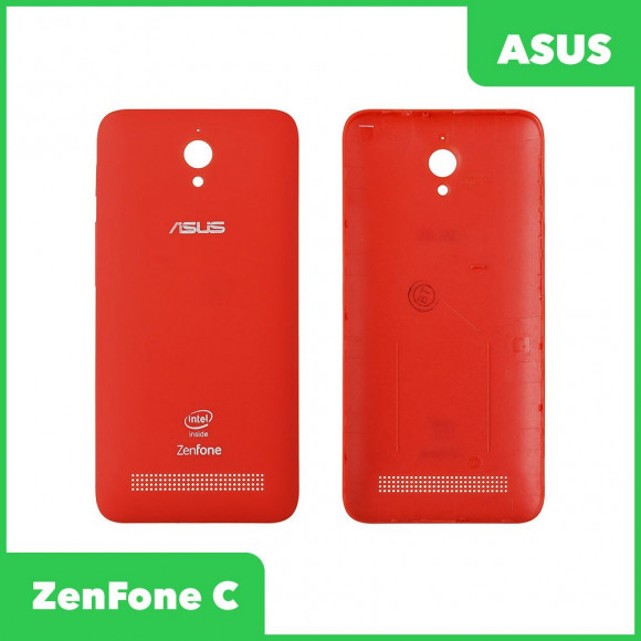 Задняя крышка корпуса для Asus ZenFone C (ZC451CG), красная