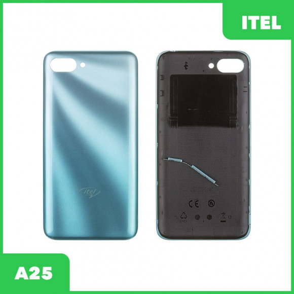 Задняя крышка для Itel A25 (L5002) (голубой)