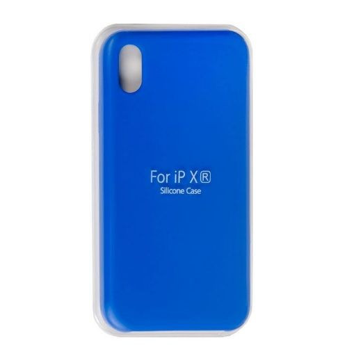 Чехол Soft Touch для Apple iPhone XR, синий