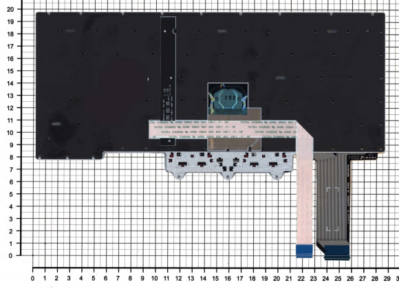 Клавиатура для ноутбука Lenovo ThinkPad E14, черная с подсветкой и указателем