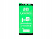 Защитное стекло керамическое для Samsung Galaxy A8 2018 (A530F), черный (Vixion)