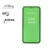 Защитное стекло Borofone E. S. F. S. S. T. G. 2.5D для Apple iPhone 11 0.33 мм, черное