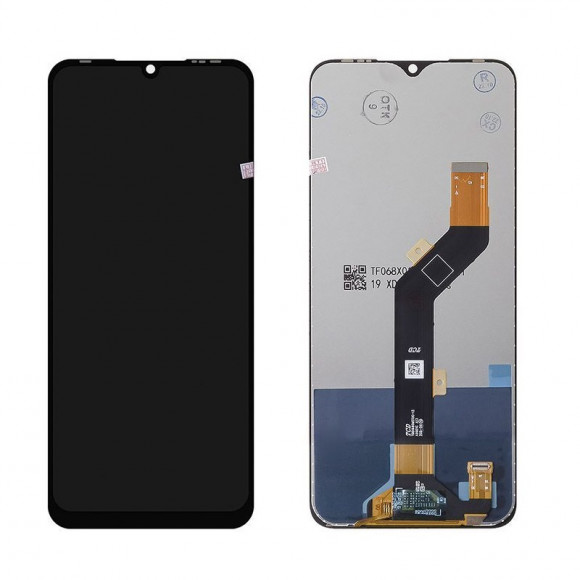Дисплей для Itel Vision 3 (S661LPN) в сборе с тачскрином Черный