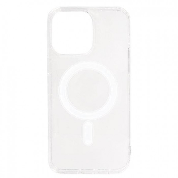 Чехол для Apple iPhone 14 Pro Max Magsafe, прозрачный