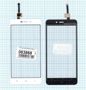 Сенсорное стекло (тачскрин) для Xiaomi Redmi 4A, белый