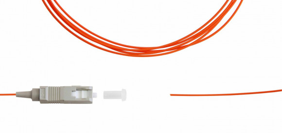 Пигтейл TopLan, SC/PC, MM 50/125 (OM2), 1,5 м, LSZH, PT-TOP-OM2-SC/P-1.5