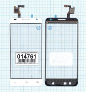 Сенсорное стекло (тачскрин) для Alcatel Idol 2 Mini S 6036Y, белый Сенсорное стекло (тачскрин) для Alcatel Idol 2 Mini S 6036Y, белый