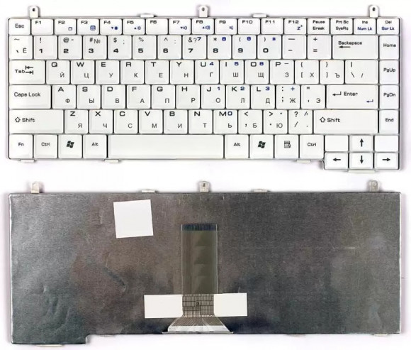 Клавиатура для ноутбука ноутбука MSI S420 S425 S430 S450 белая