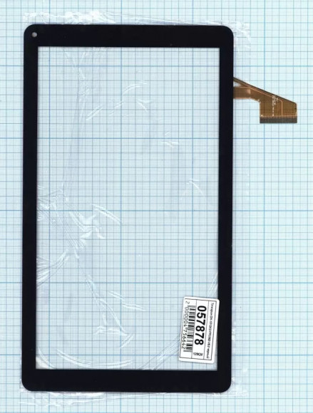 Тачскрин (сенсорное стекло) DH-1012A2-FPC062-V6.0 для планшета Digma Optima 10.8 WiFi (TS1008AW), Digma Optima 10.7 WiFi (TT1007AW), Digma Optima 1101