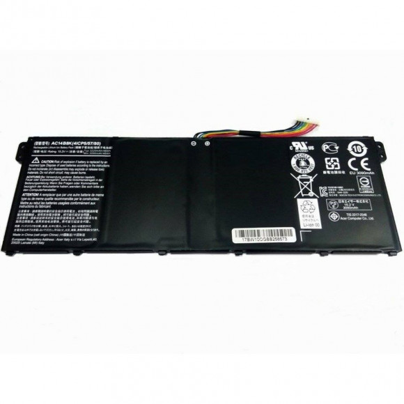 Аккумулятор (батарея) AC14B7K для ноутбука Acer Swift 3 SF313, SF314, Nitro 5 AN515-42, Spin SP515-51, 3320мАч, 15.28В