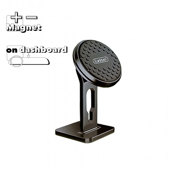 Автомобильный держатель Earldom ET-EH109 Metal Gravity Car Mount Holder 360° на панель, черный