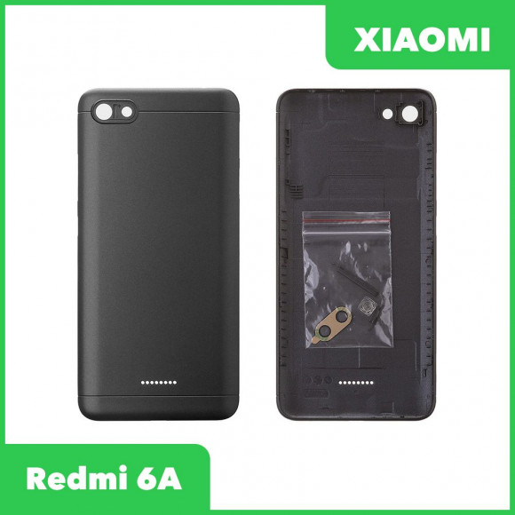 Задняя крышка корпуса для Xiaomi Redmi 6A, серая