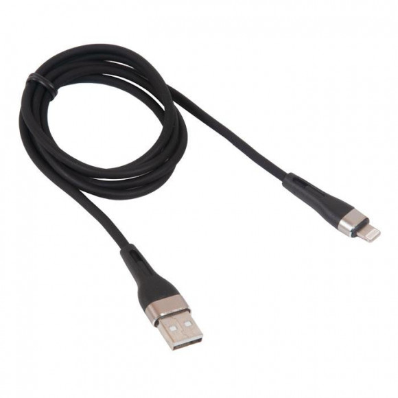 Кабель USB BOROFONE BX46 Rush USB - Lightning, 2.4А, 1 м, черный
