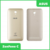 Задняя крышка корпуса для Asus ZenFone C (ZC451CG), золотая Задняя крышка корпуса для Asus ZenFone C (ZC451CG), золотая