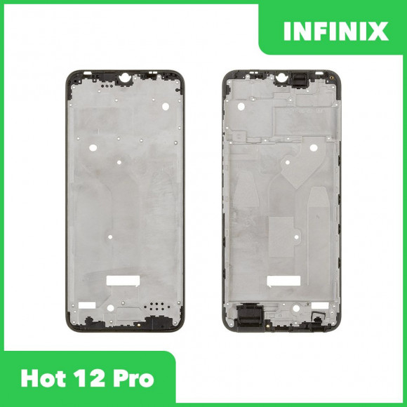 Рамка дисплея для Infinix Hot 12 Pro (X668C) (черный)