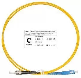Шнур оптический simplex Cabeus FOP(s)-9-SC-ST-1, 5m